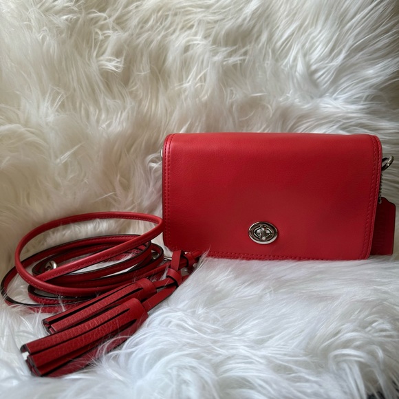 Coach Handbags - COACH Legacy Penny in Carnelian Poppy Red